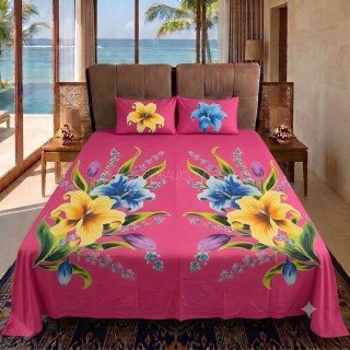 Bedsheet Hand Painted Handmade in Bali
